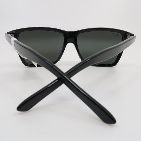 Maui Jim MJ 864-02 New CRUZEM Black/Gray Gradient Polarized Sunglasses 57mm - Picture 6 of 7